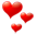 :3 hearts: